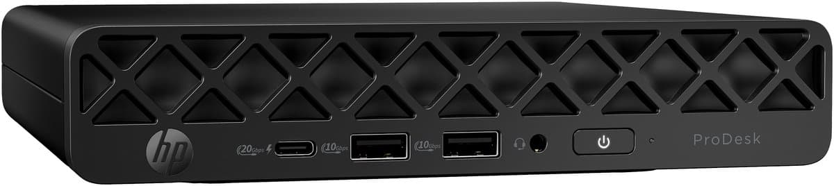 HP Pro Mini 400 G1i - Ultra 5 225T - 32GB DDR5 - 1TB SSD - toetsenbord AZERTY FRANS - Windows 11 Pro FRANS thumbnail 2