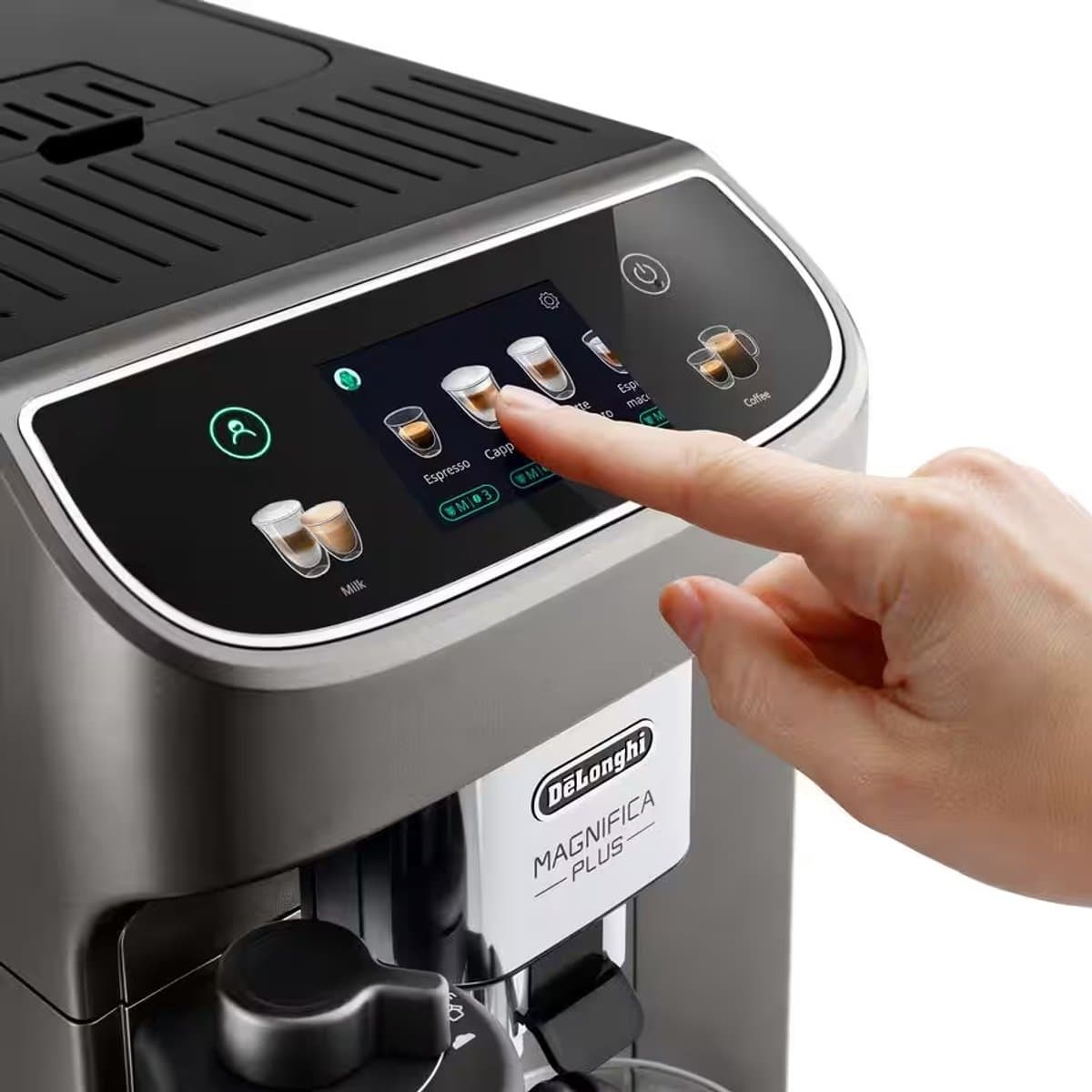 Delonghi Magnifica Plus ECAM320.70.TB - Volautomatische espressomachine - Titanium zwart thumbnail 3
