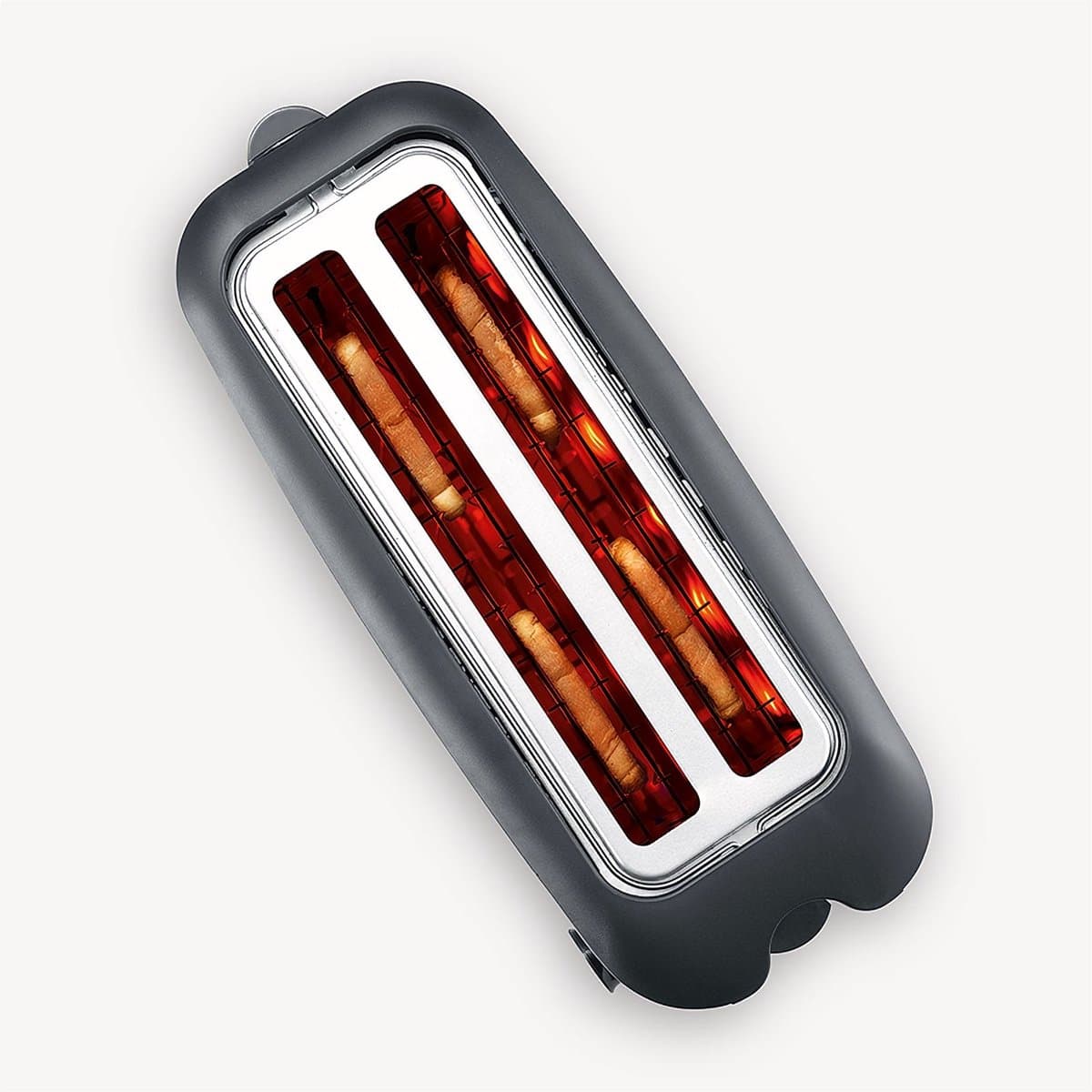Severin AT 2509 Broodrooster – Lange Sleuf – 4 Sneetjes – RVS – 1400 W thumbnail 4