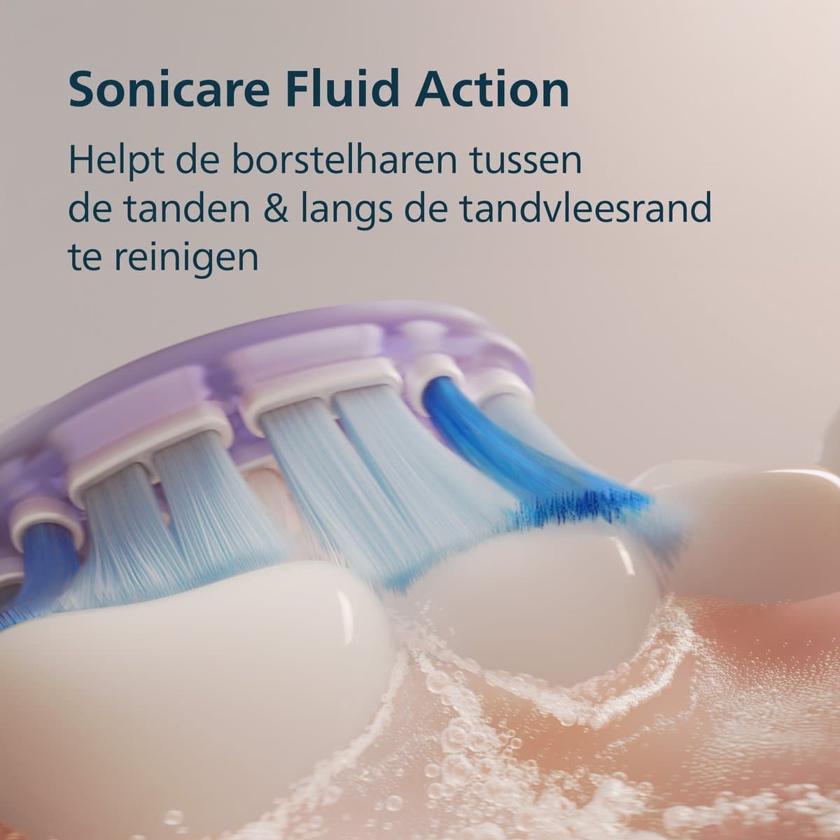 Philips Sonicare 7100 series - Elektrische Tandenborstel - Wit & Blauw - Duopack - Reisetui - Gezonder tandvlees - HX7429/01 thumbnail 7