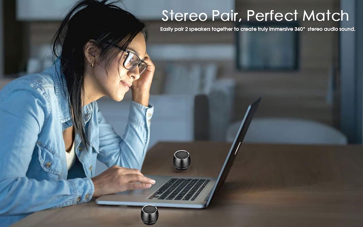 Portable Portable Bluetooth Speaker - Mini 3x4cm - 6 uur speeltijd thumbnail 7