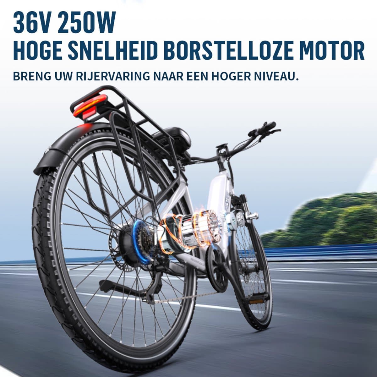 OneSport OT05PRO - 810Wh e-bike met 140km bereik thumbnail 3