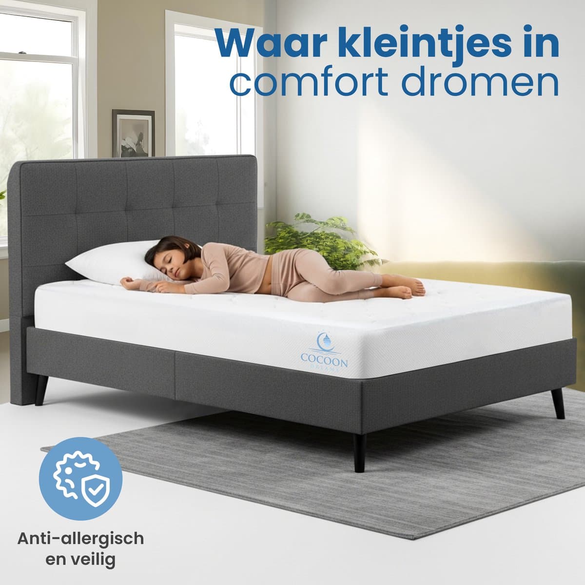 Cocoon Dreams Matras 140x200 – NASA Koudschuim & Bamboe Tijk thumbnail 7