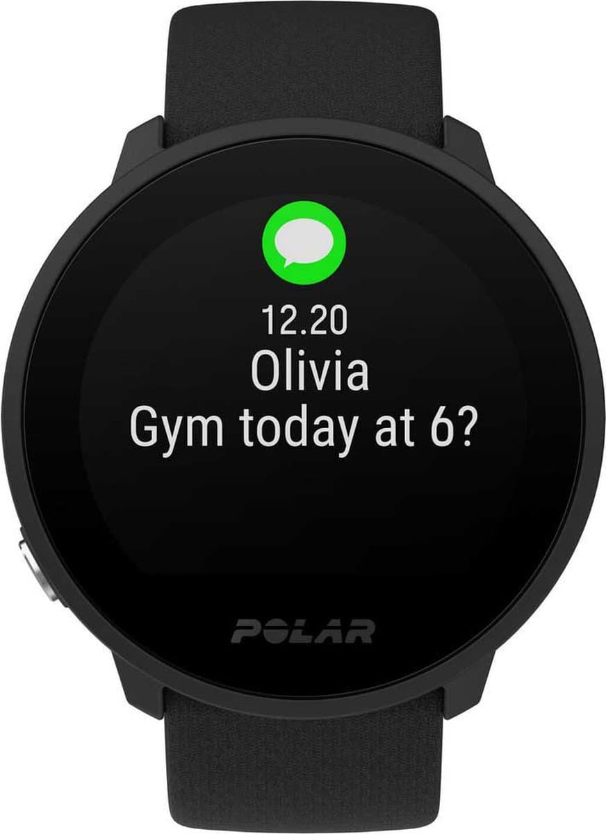Polar Unite Fitnesshorloge en -tracker -  Zwart - Tunnel - S-L thumbnail 8