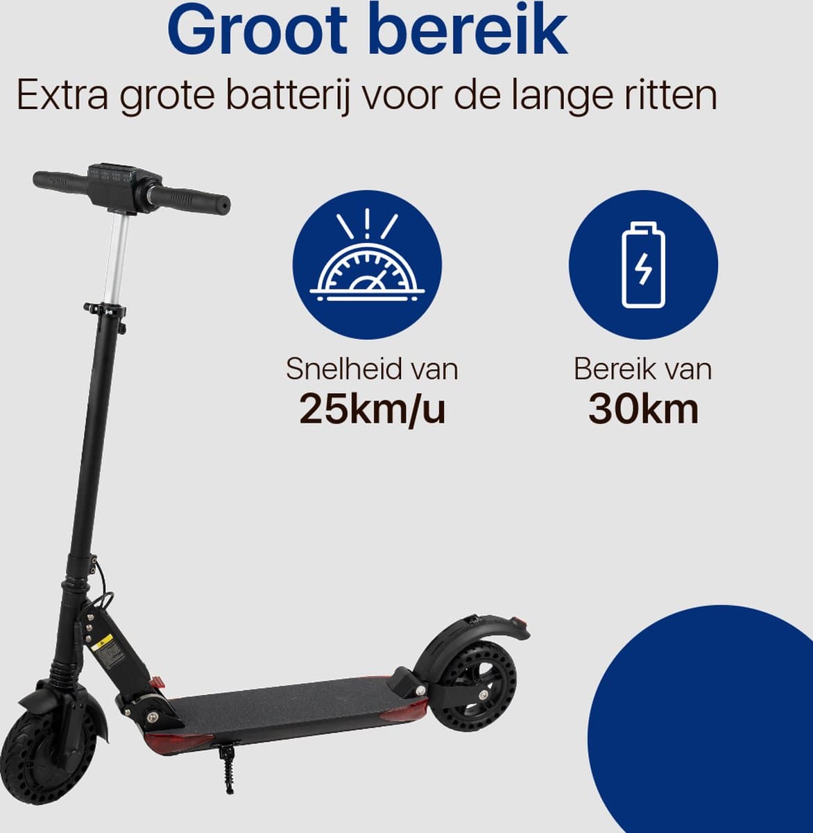 Phreeze Elektrische Step Pro - Opvouwbaar, 30km bereik thumbnail 6