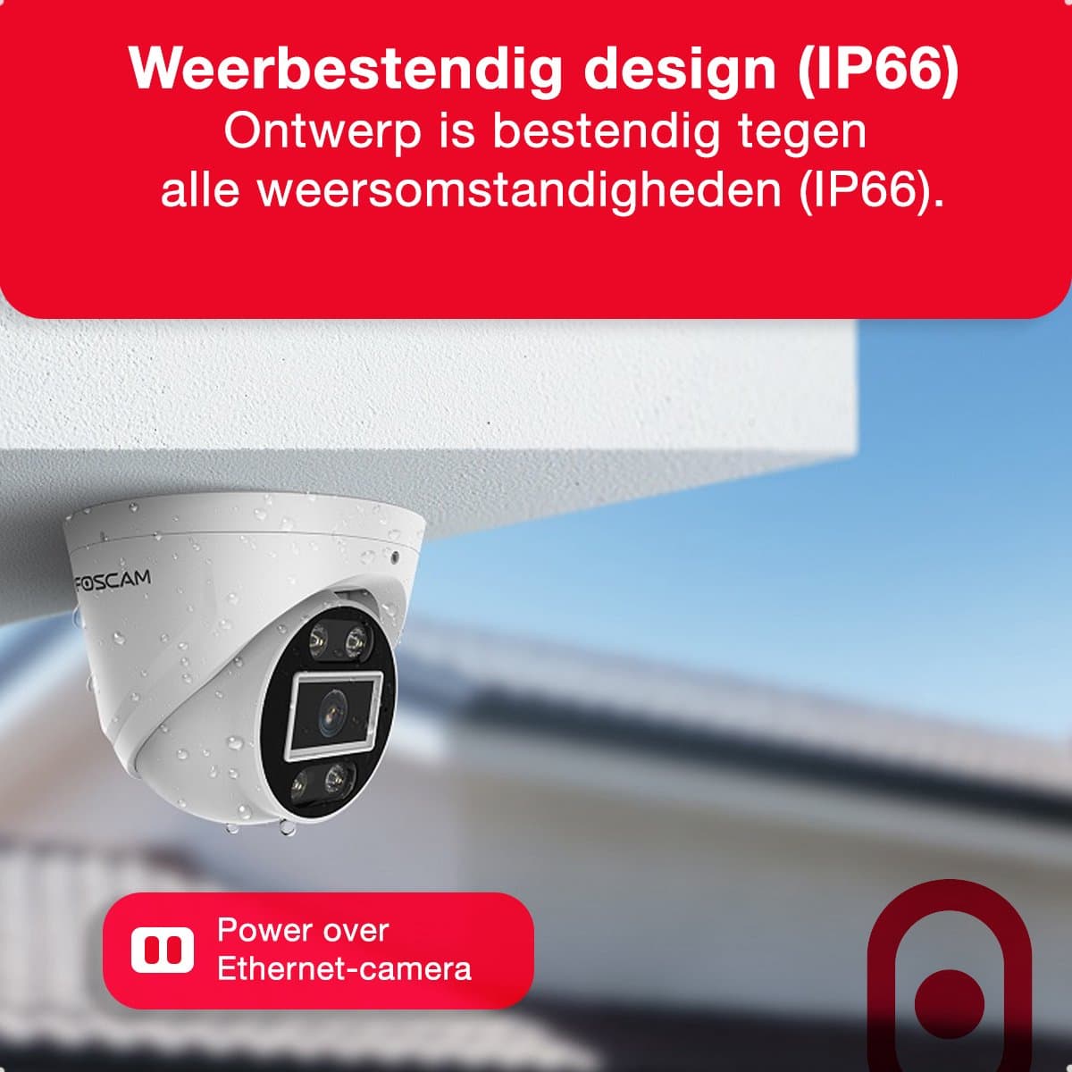 Foscam T5EP: 3K PoE camera met persoonsdetectie en alarm thumbnail 7