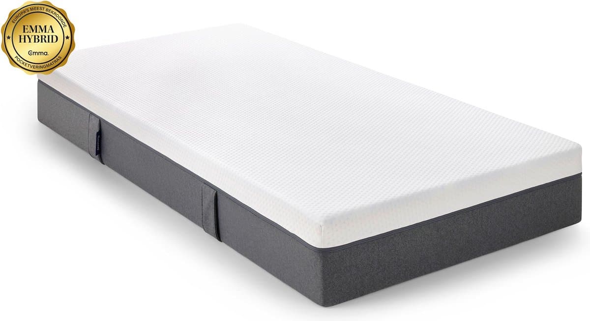 Emma Hybrid Pocketvering Matras - 330 veren p/m2 - 180 x 200 cm - Medium thumbnail 7