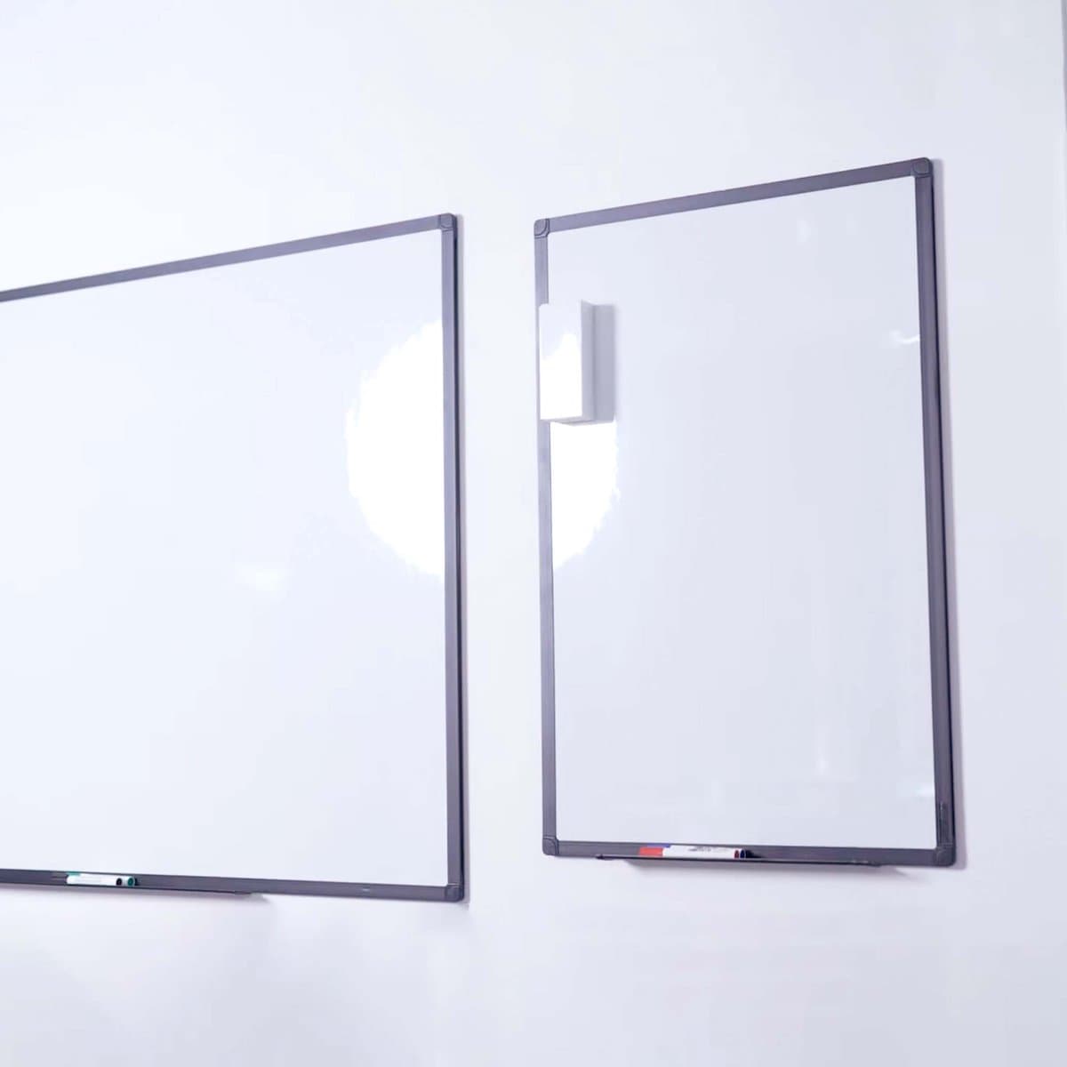IVOL Whiteboard met zwart frame - Magnetisch - 80x110 cm thumbnail 8