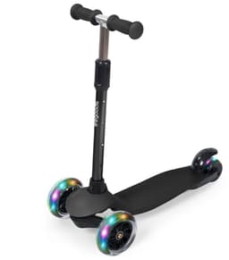 Productfoto van LifeGoods Kinderstep met LED-wielen: Zwart