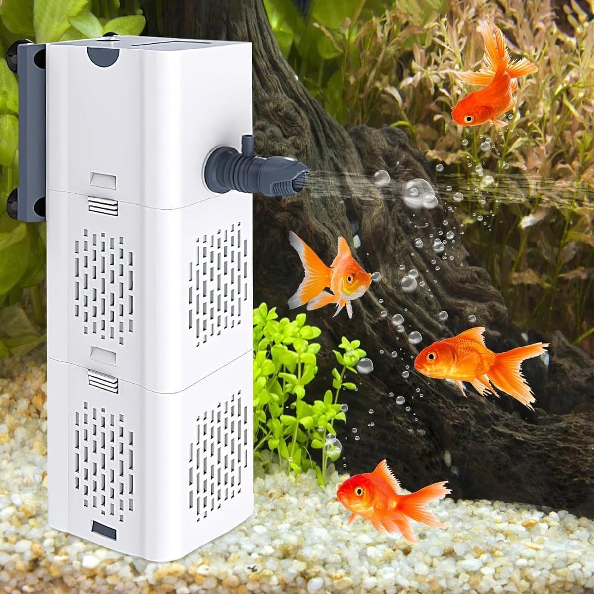 Dailygoods- Aquariumfilter 4-in-1 - 60 Liter - Pomp/Filter thumbnail 7