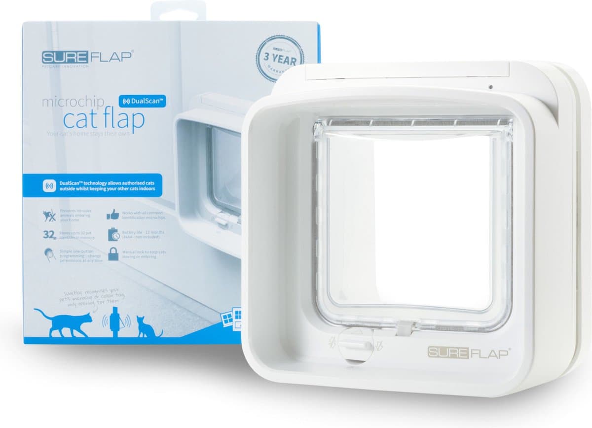 SureFlap Microchip Dualscan - Kattenluik - M - 14 x 12 cm thumbnail 2