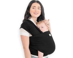 Productfoto van Frummel Baby Draagdoek Zwart