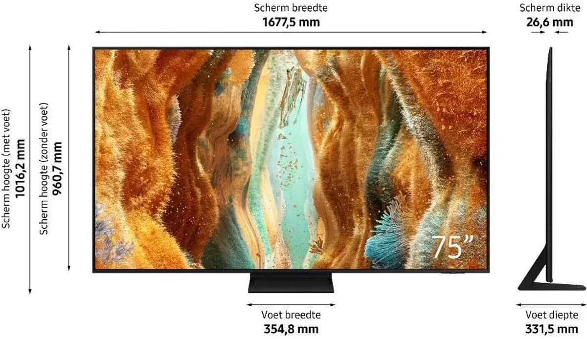 Samsung QE75QN77F: 75 inch 4K Neo QLED met Mini LED thumbnail 8