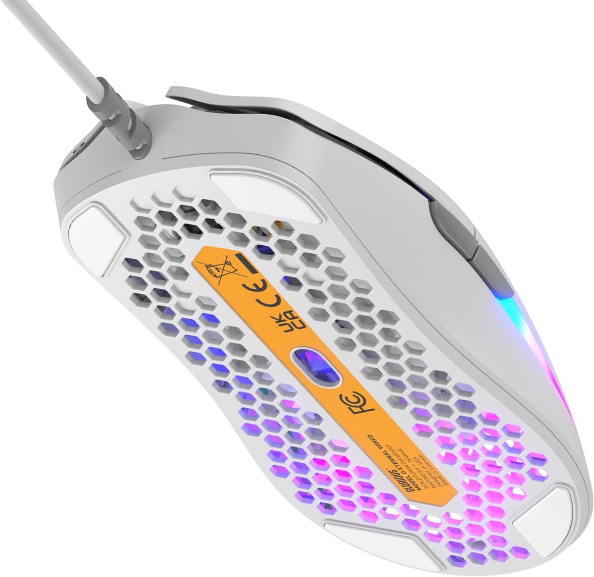 Glorious Gaming Glorious Model O Eternal - Ultralichte bedrade RGB-gamemuis - Wit thumbnail 7