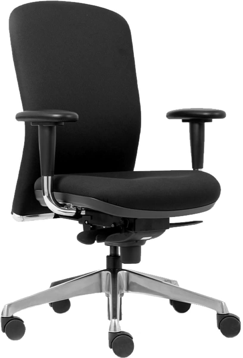 GAME HERO® Imperial Ergonomische Bureaustoel voor Volwassenen - Volledig Verstelbaar - Zwart - Gemonteerd geleverd - afbeelding 1