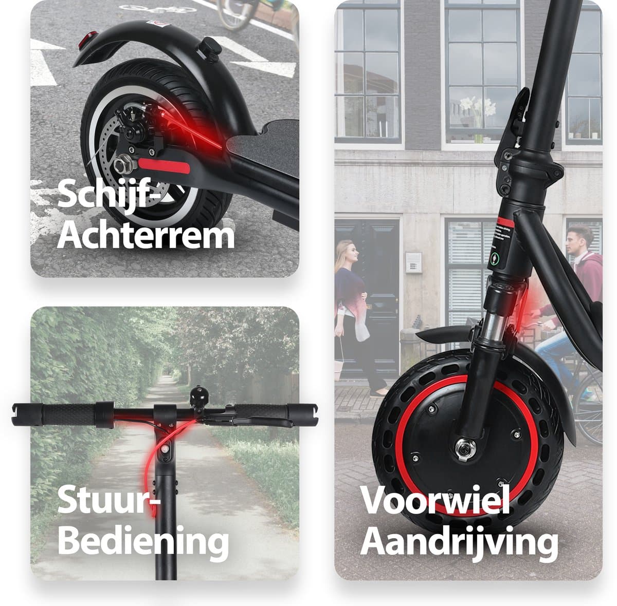 Phreeze E-Step Plus: 350W motor, 25 km bereik, opvouwbaar thumbnail 2