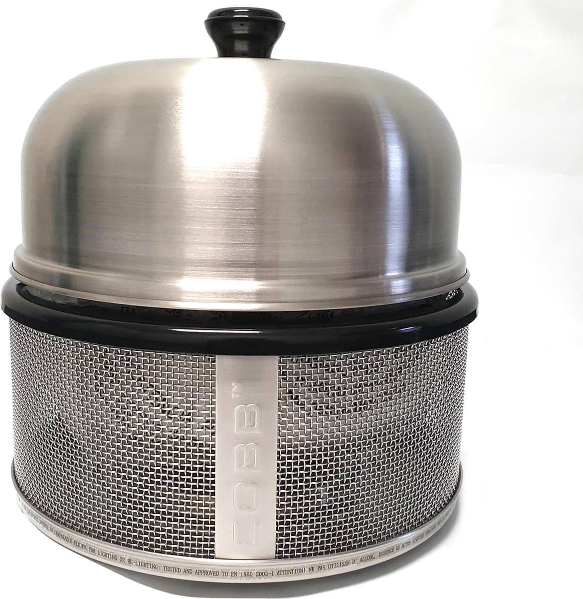 Cobb Pro Houtskool Barbecue - Grilloppervlak Ø 32 cm - Smoker Barbecue - Premier Zilver metaal thumbnail 3