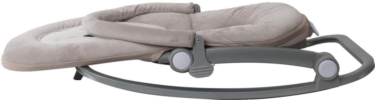Bo Jungle - Schommelstoel en zitje in 1 - Wipstoel - Bouncer - Baby tot kleuter - Tot max. 18 kg - Inclusief Speelboog en verkleinkussen - Meegroeiende Swing - Zachte stof - Muziek en vibratie functies - Rocker Beige thumbnail 4