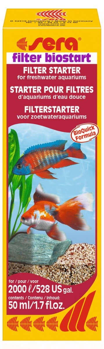 Sera - Filter Biostart aquarium - 50 ml