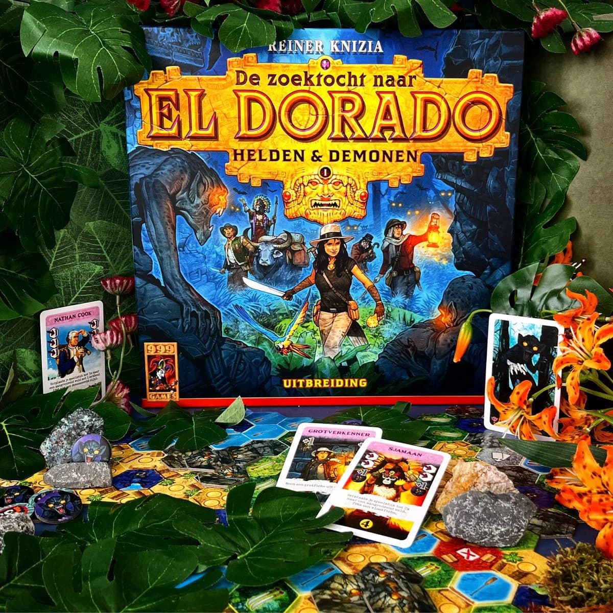 999 Games El Dorado Helden & Demonen Uitbreiding thumbnail 4