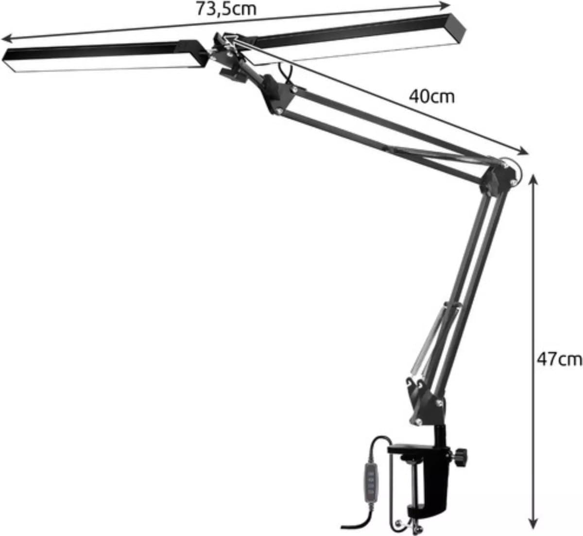 Izoxis Tekentafel Lamp - Energiezuinig LED-licht - Verstelbaar en Praktisch thumbnail 8
