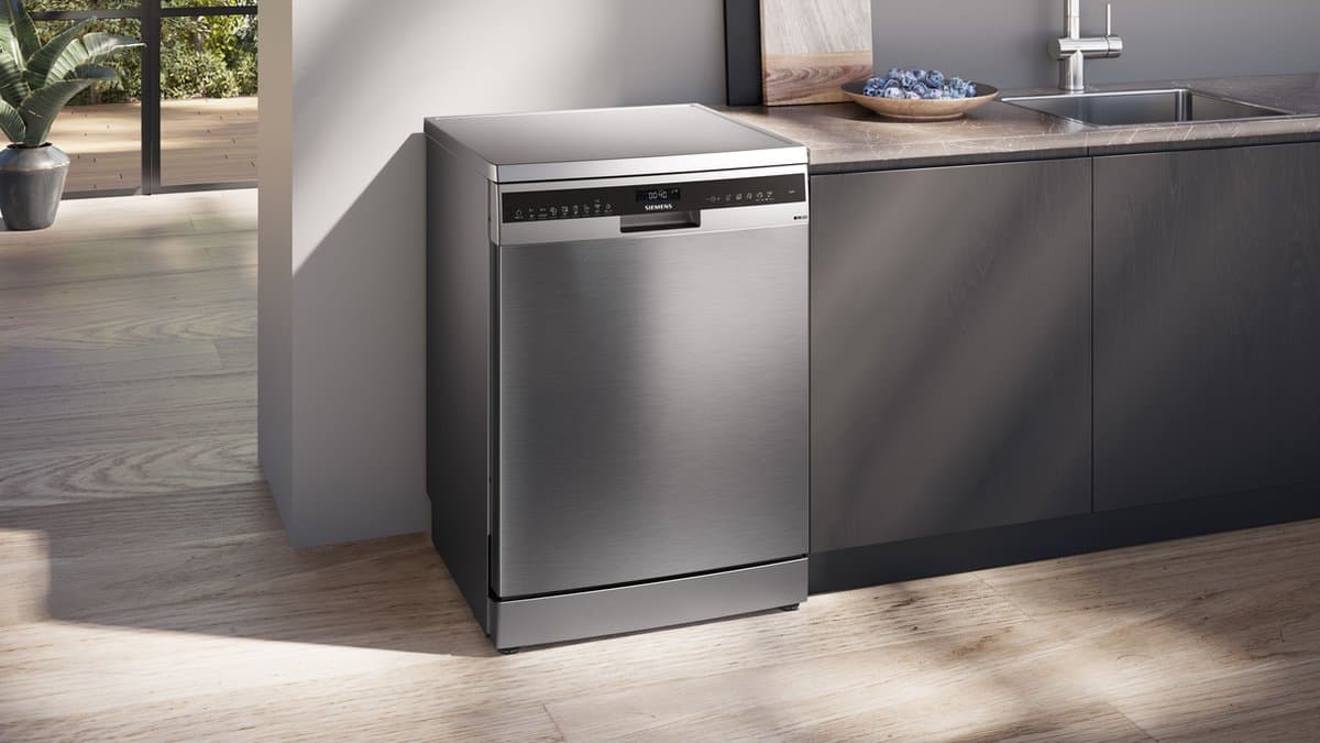 Siemens SN25EI13CE - iQ500 - Vaatwasser - Vrijstaande vaatwasser - 60 cm - Anti-fingerprint - Energielabel A - varioSpeed Plus : je vaat tot wel drie keer zo snel schoon - Home Connect thumbnail 7