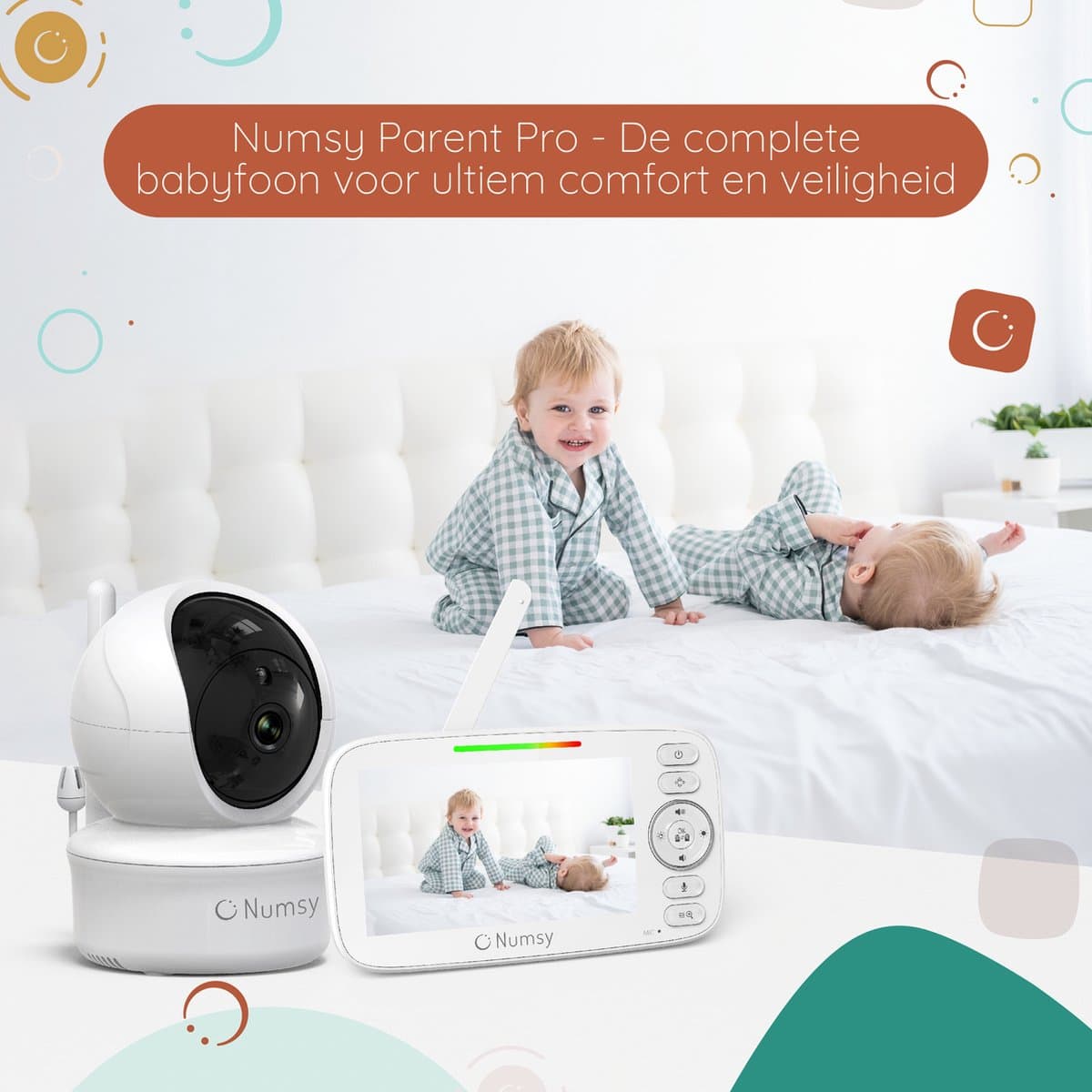 Numsy Parent Pro met lokale verbinding en 355° camera thumbnail 3