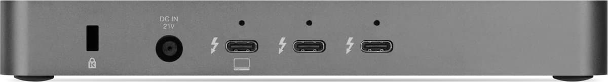 OWC Thunderbolt 5 Hub - 4x USB-C & 1x USB-A - 120 Gb/s - 140W - Zilver/Zwart thumbnail 3