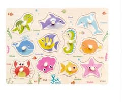 Productfoto van Houten Vissen Puzzel