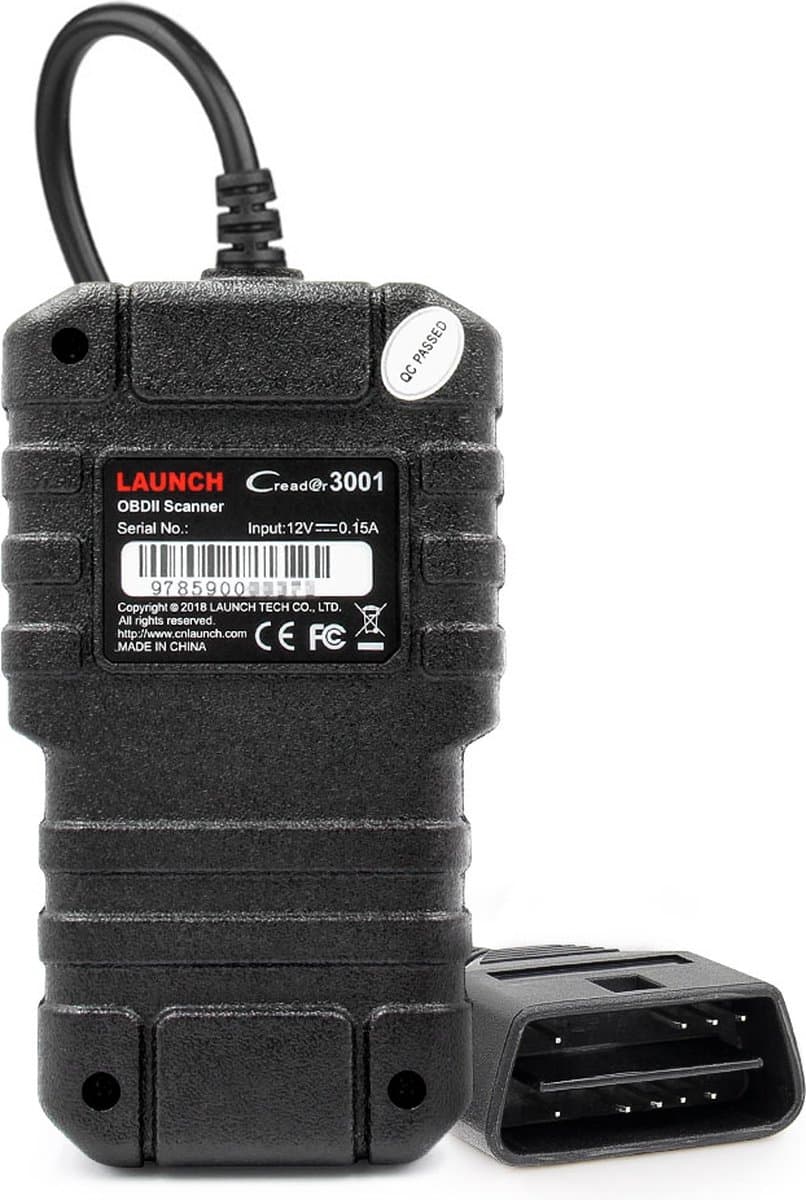 Launch Creader 3001 - OBD2 scanner - Auto Uitleesapparatuur - Storing verwijderen - Plug & Play thumbnail 5