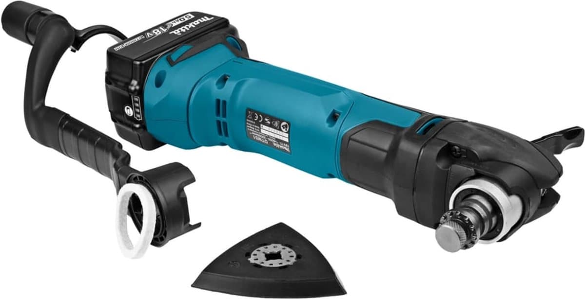Makita DTM51RTJX3 18V Multitool met Snelspansysteem thumbnail 8