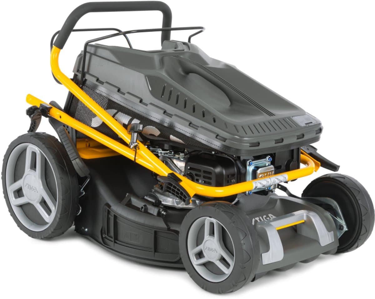 Stiga Combi 48 SQ - Benzine Grasmaaier - 46cm Snijbreedte - 60L Opvangbak thumbnail 8