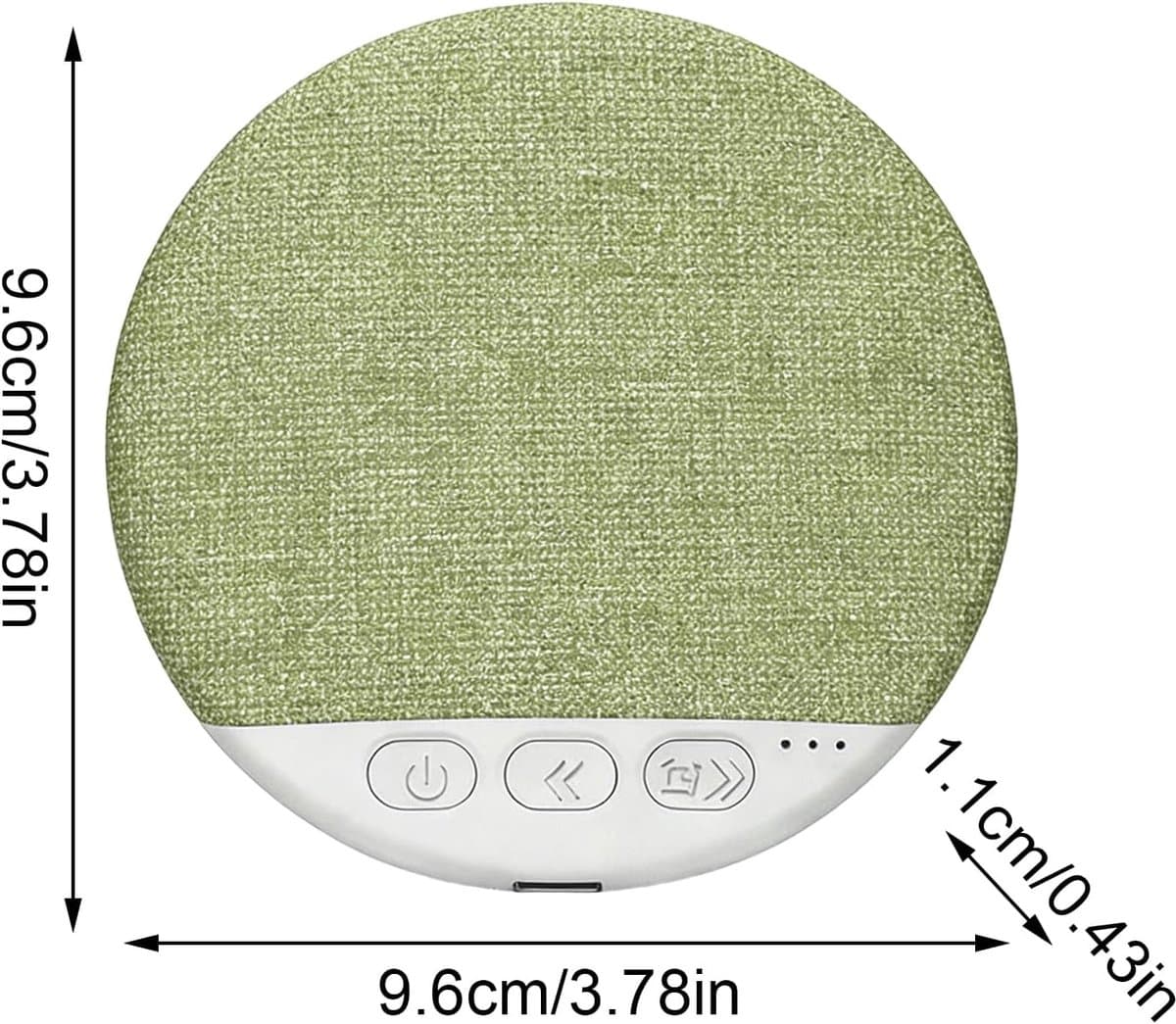Slaapsprekers Kussen Luidspreker - Ultradun, Bluetooth, Witte Ruis thumbnail 5