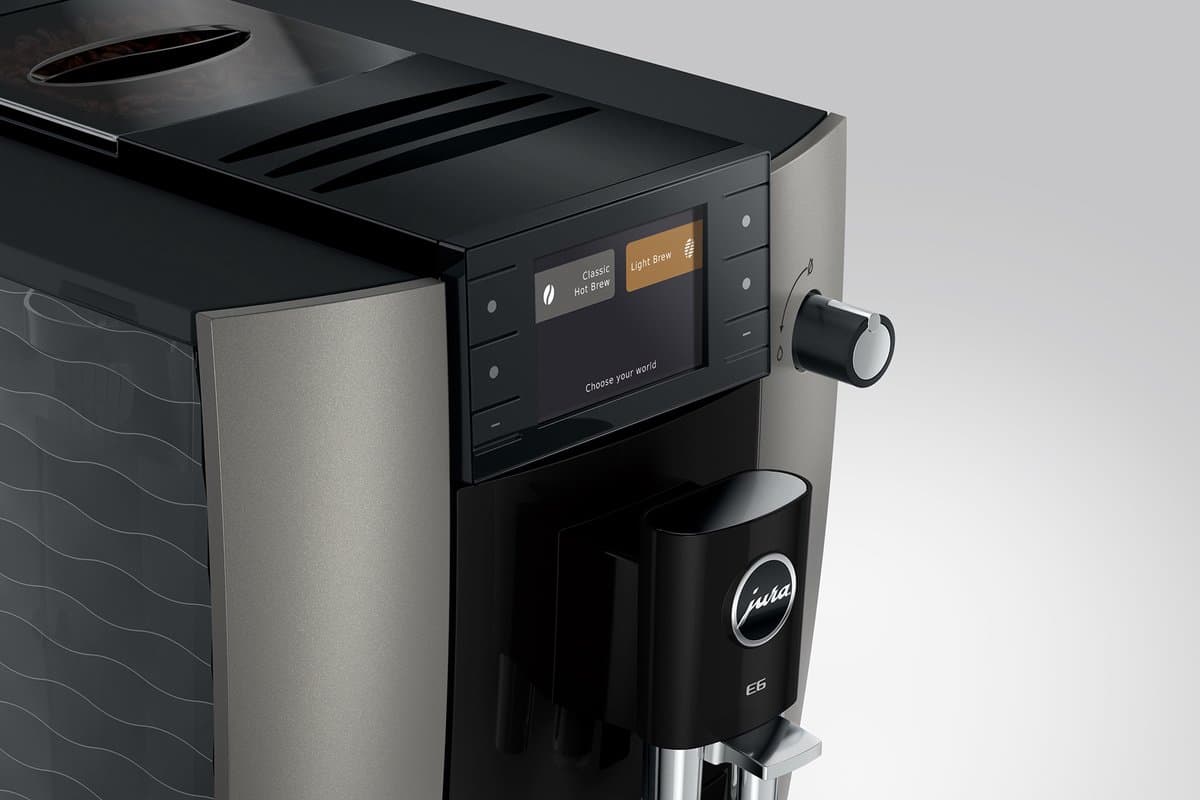 JURA - E6 Dark Inox (ED) - Volautomatische espressomachine thumbnail 5
