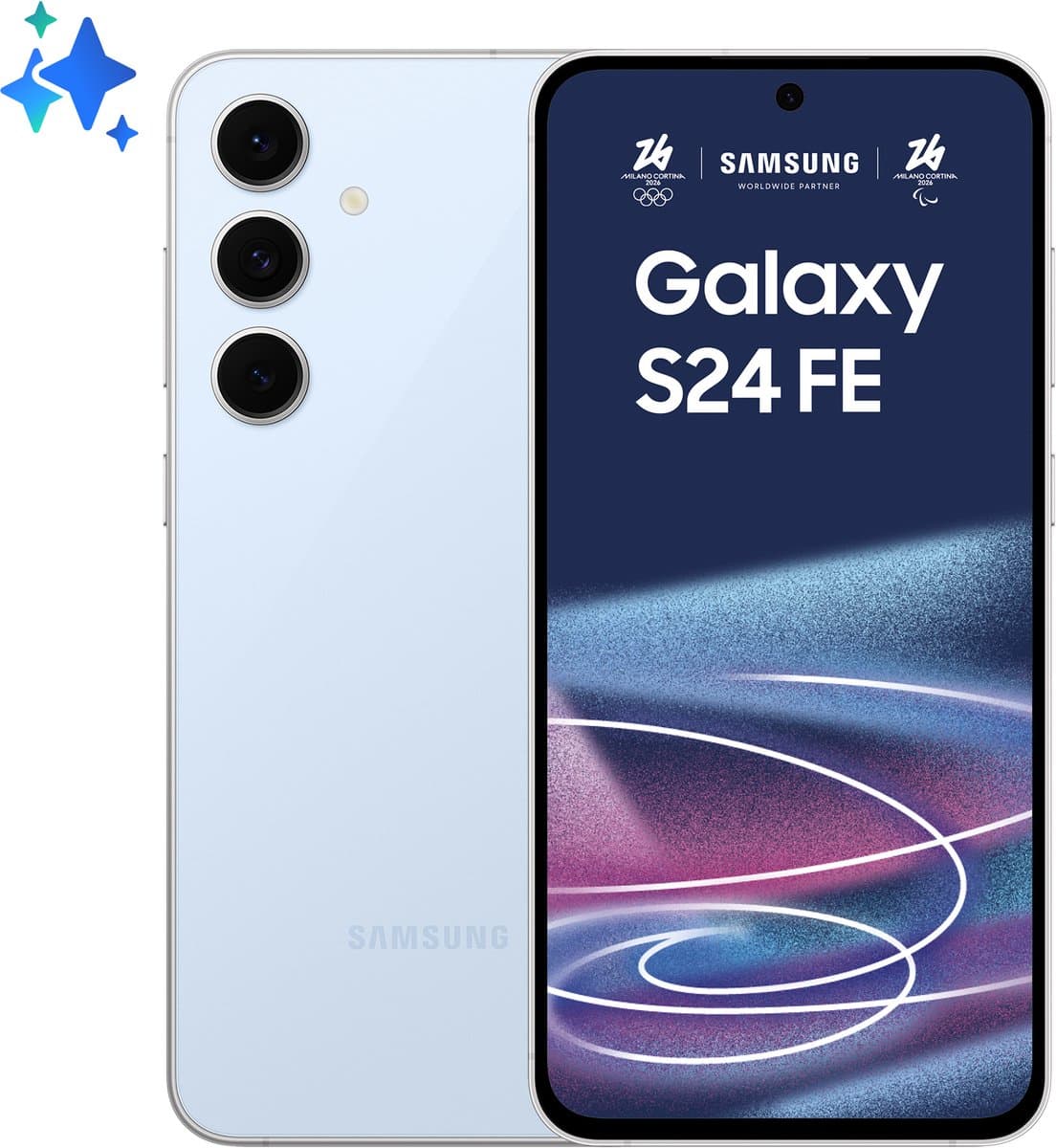 Samsung Galaxy S24 FE - 128GB - Blue thumbnail 2