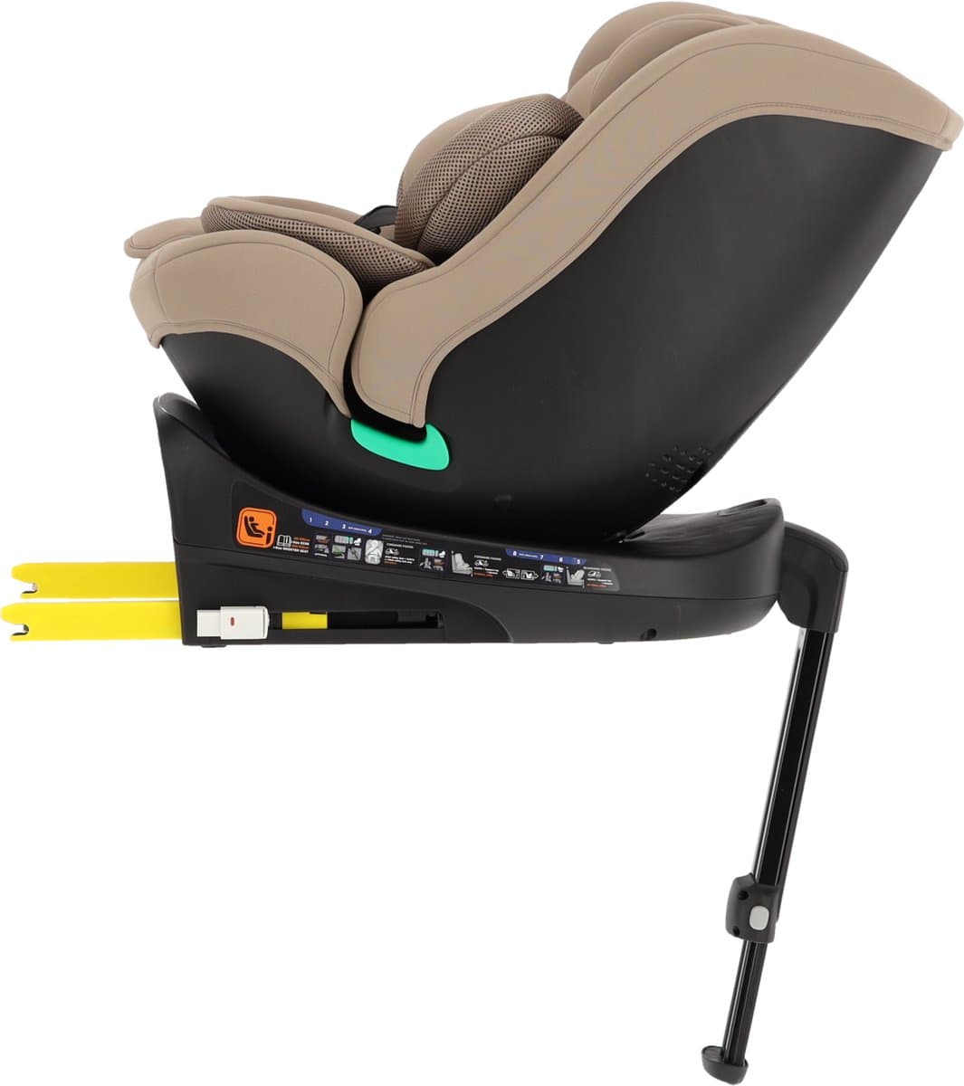 Puck Autostoel JUNE-brown Draaibaar Groep 0/1/2/3 (40-150 cm) thumbnail 8