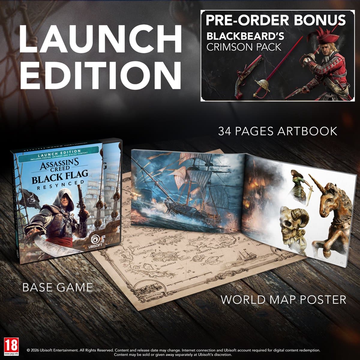 Assassin's Creed: Black Flag Resynced - Launch Edition - PS5 thumbnail 3