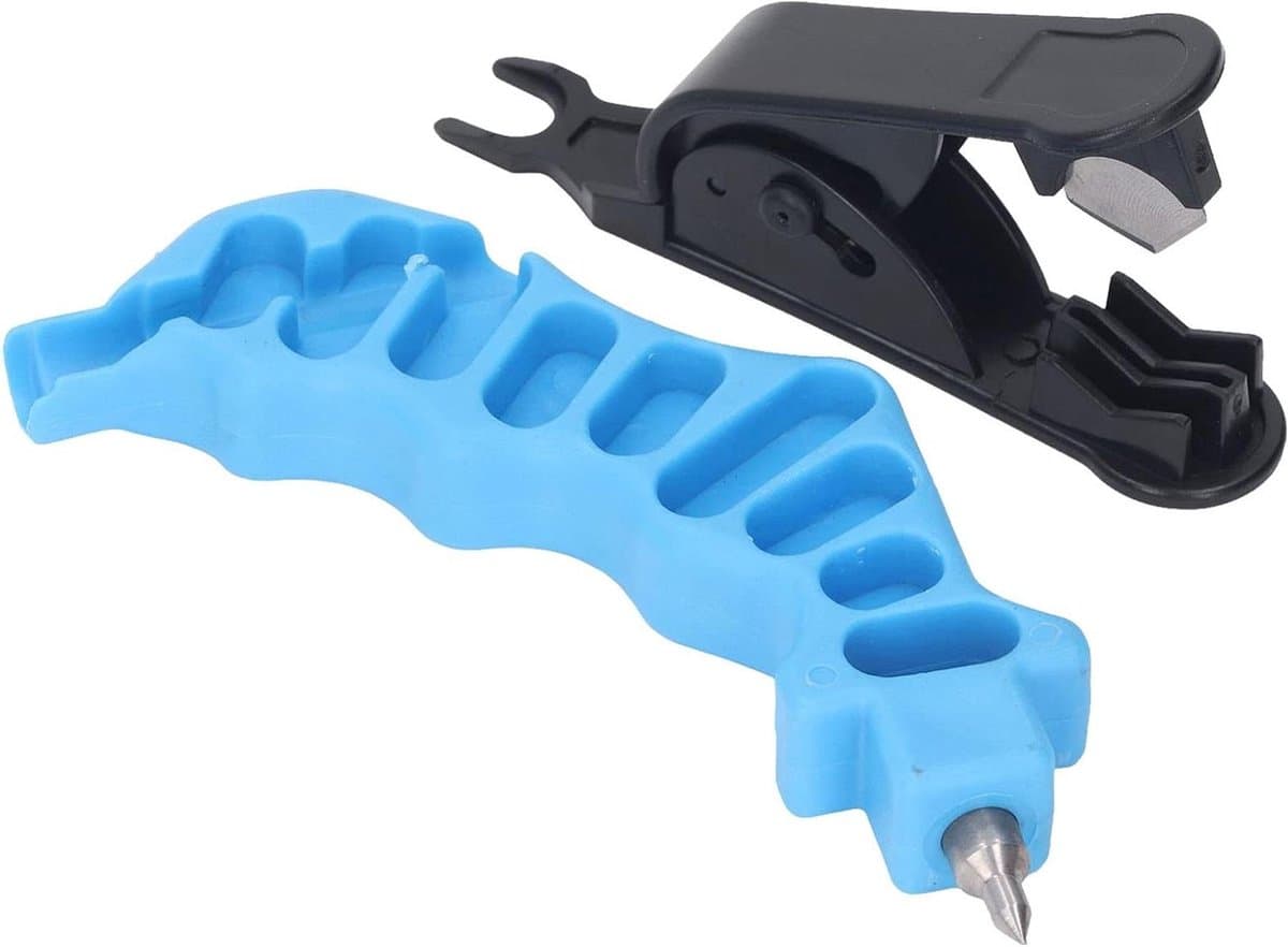 Buizensnijder Perforator - Montagegereedschap Slang - Tuinslang Installeren - Met Vork Fitting Losmaken - 14 x 6 x 3 cm