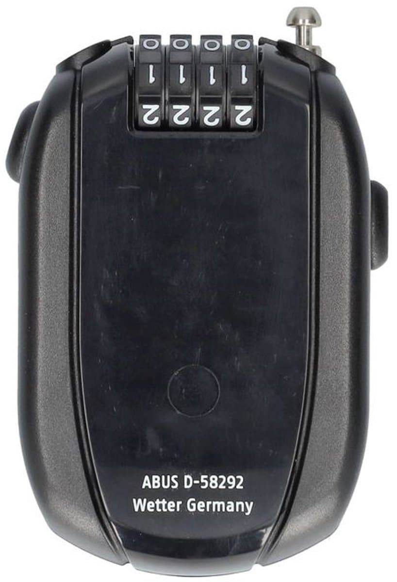 ABUS Combiflex Trip cijferslot 125cm - zwart thumbnail 4