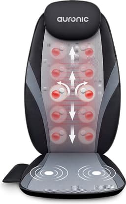 Productfoto van Auronic Shiatsu Massagekussen - Massagestoel