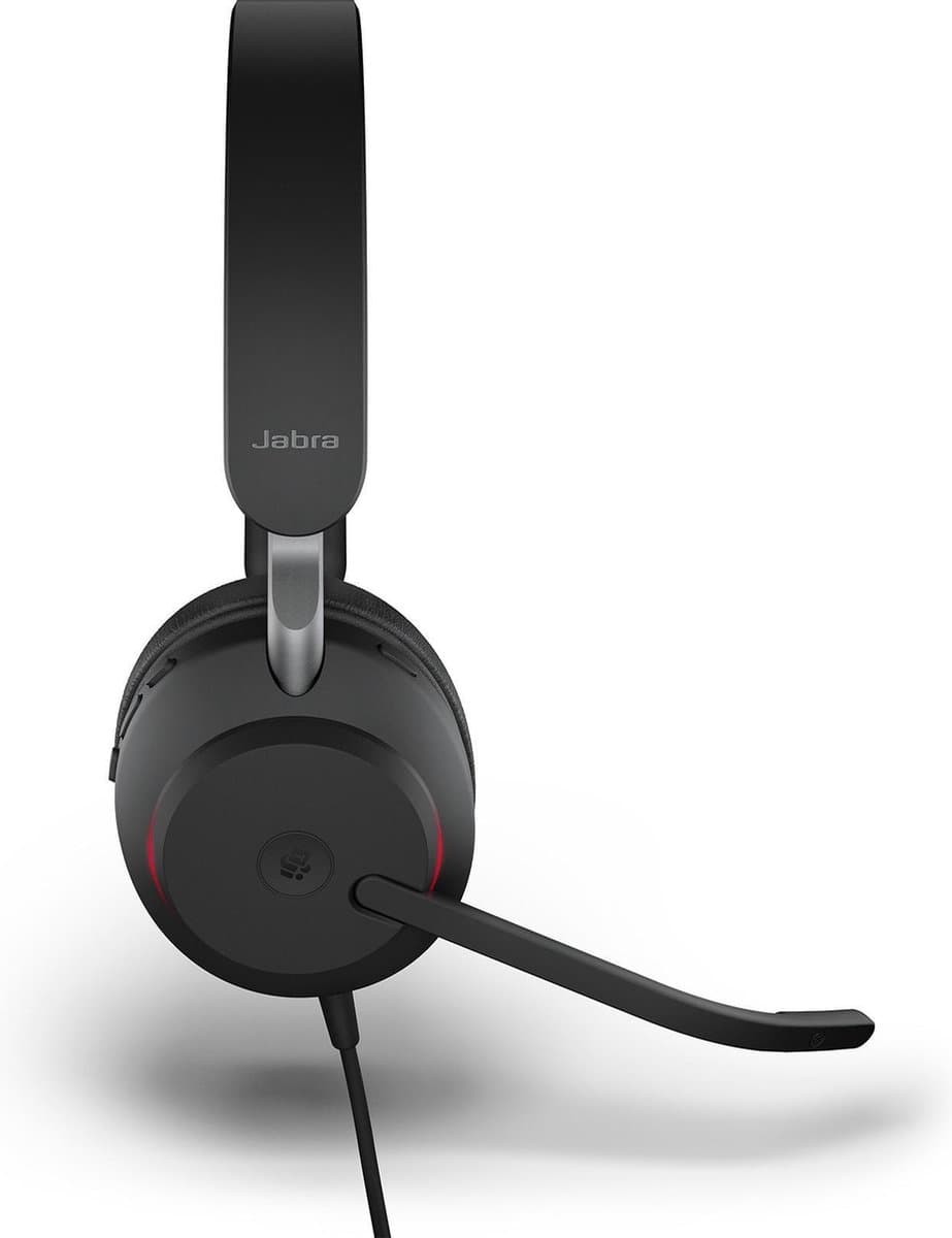 Jabra Evolve2 40 MS Stereo USB-C Black thumbnail 2
