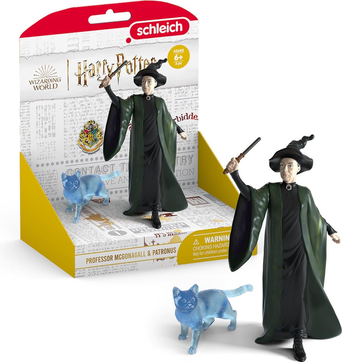 Schleich Harry Potter Professor Anderling & Patronus speelfiguur thumbnail 8