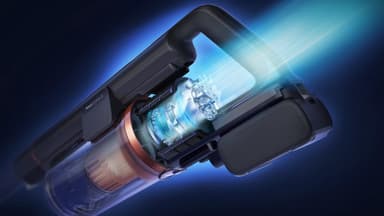 Philips XC8057/01 met dweilmodule en vervangbare accu