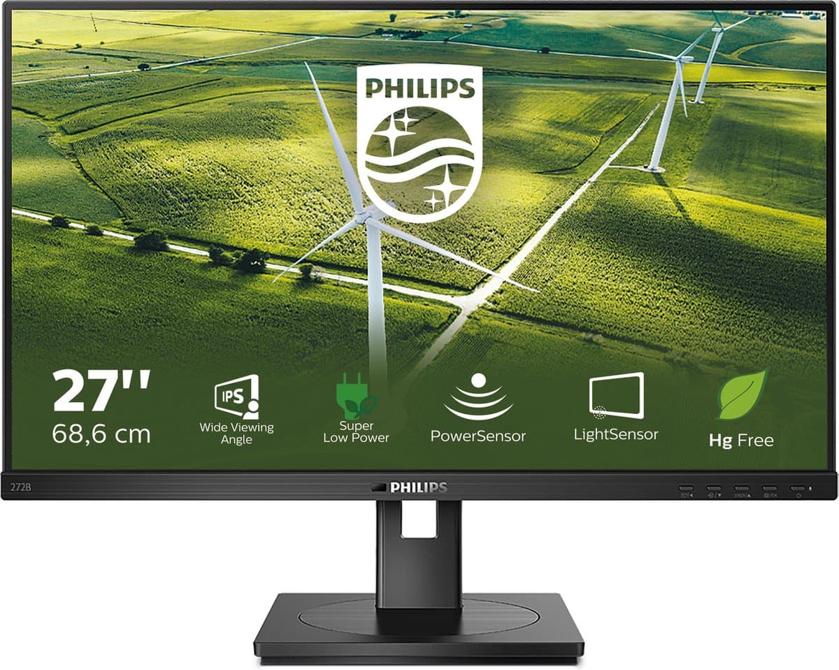 Philips 272B1G - Energiezuinige 27" IPS Monitor met PowerSensor