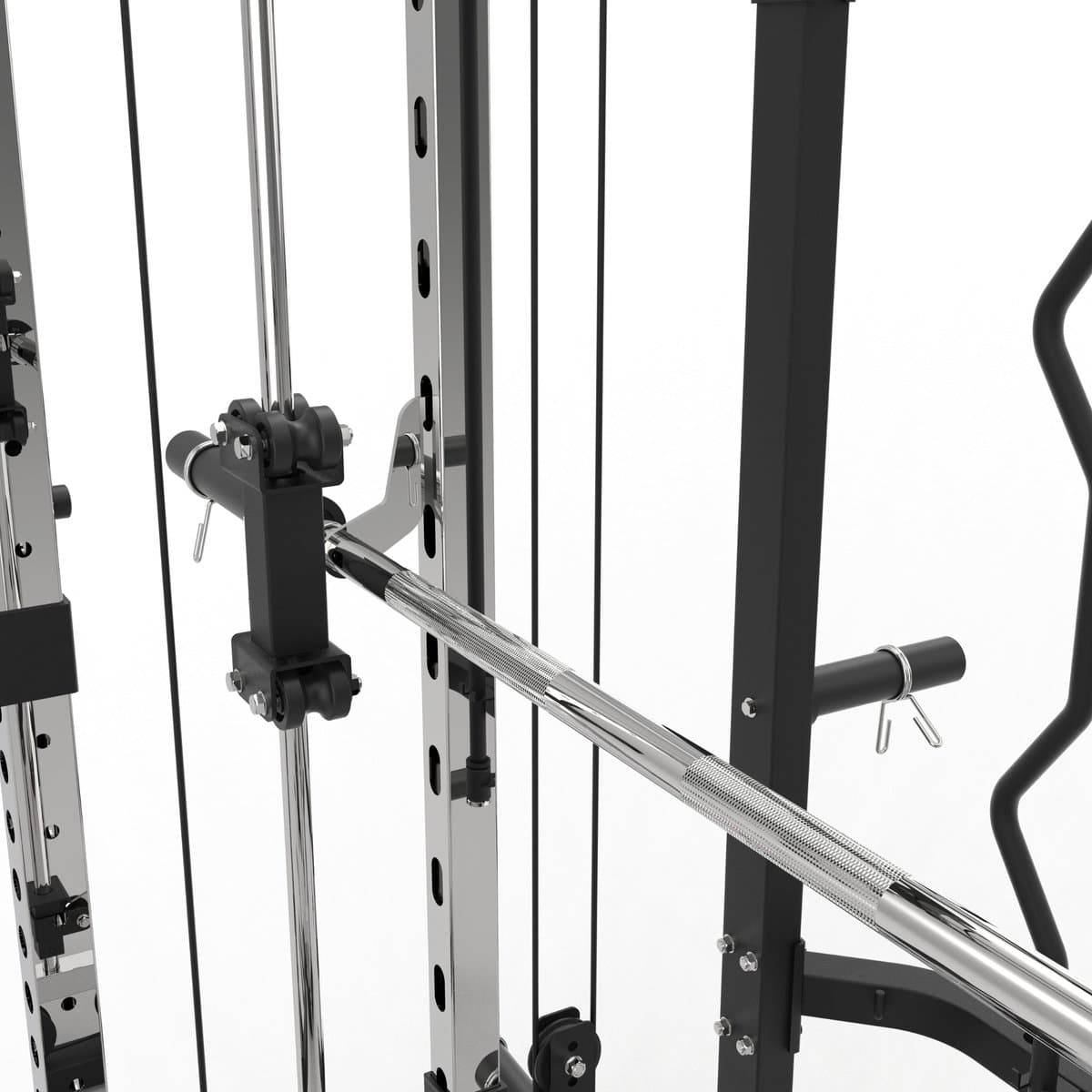 Toorx Professional ASX-2000 - 3-in-1 Smith Machine - Power Rack - Krachtstation - Pulley thumbnail 3