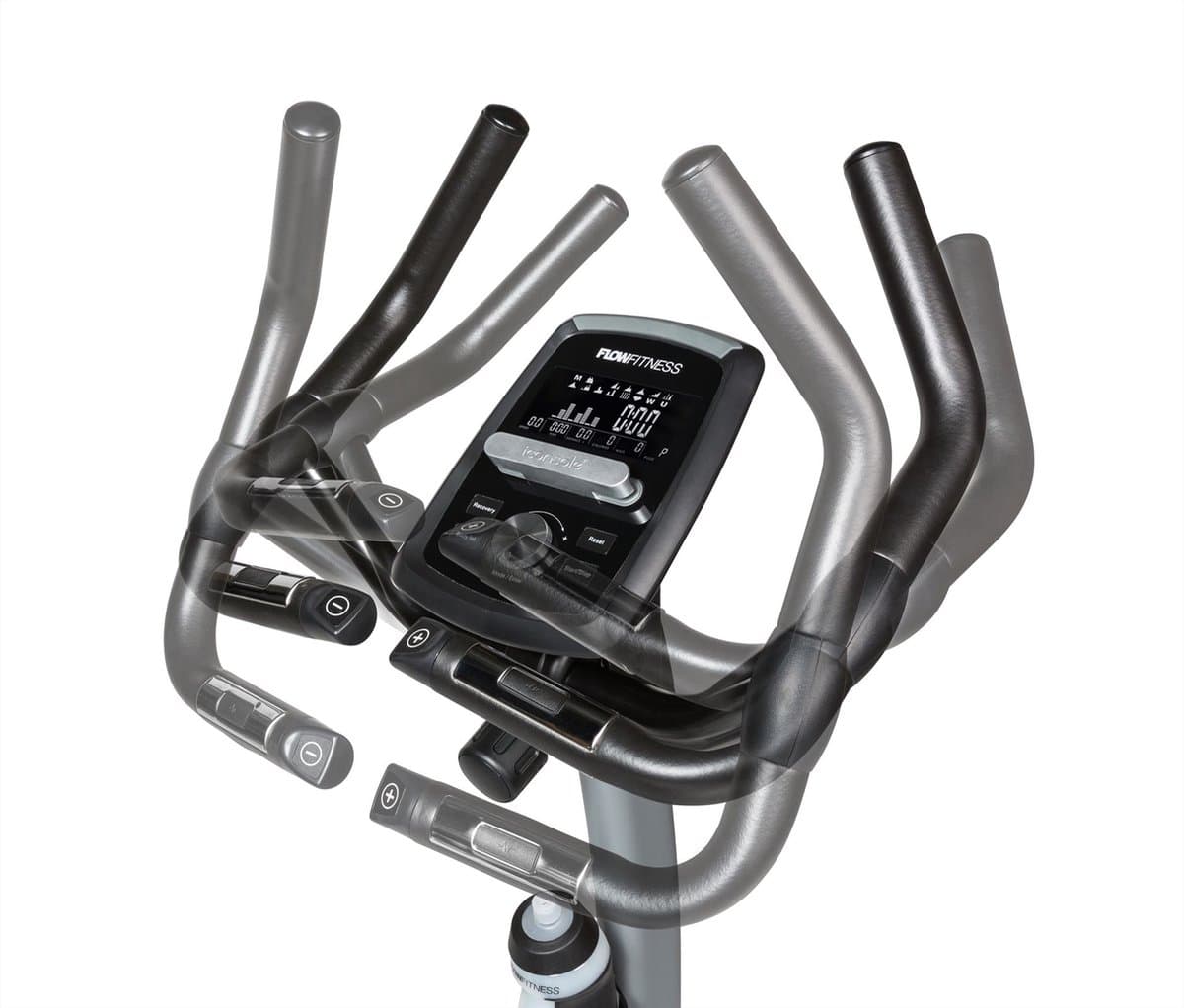 Flow Fitness Turner DHT2500i Hometrainer - 32 trainingsniveaus - Hartslagfunctie - Fitness Fiets - Hometrainers thumbnail 5