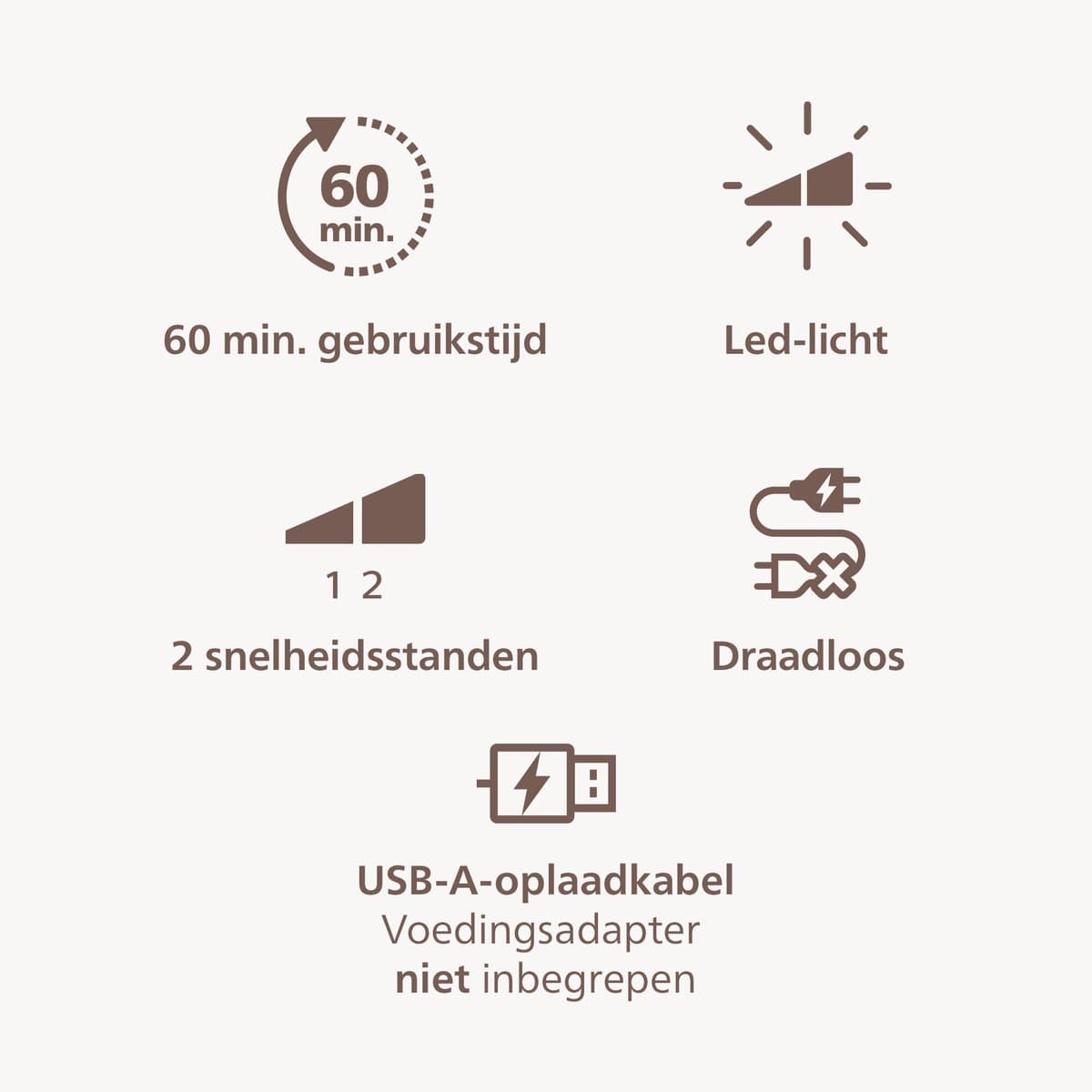 Philips Epilator Series 8000 - Draadloze Nat & Droog Elektrische Epilator en Ladyshave - Benen en Lichaam - 5 Accessoires- BRE709/00 thumbnail 7