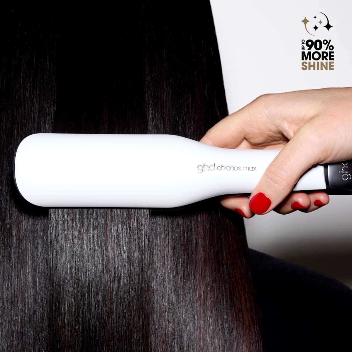 ghd – Chronos Max Styler – Stijltang – Brede Platen – Ionen technologie – Keramische Coating – Voor Dik en Krullend Haar – Wit thumbnail 4