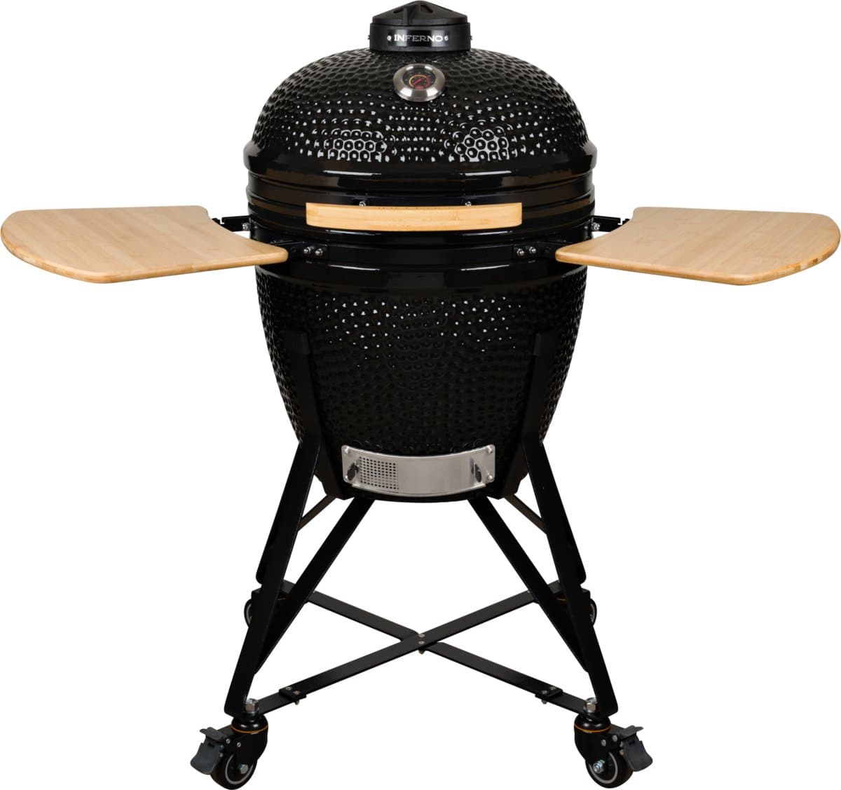 Inferno Large Kamado Barbecue - Grilloppervlakte 47cm / 19inch - Zwart - afbeelding 1