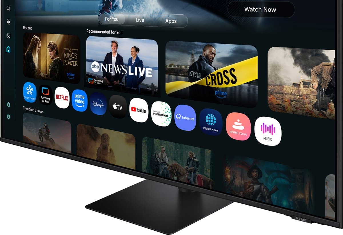 Samsung Smart Monitor M7 LS43FM702UUXEN - 4K Smart Monitor - 43 Inch thumbnail 4